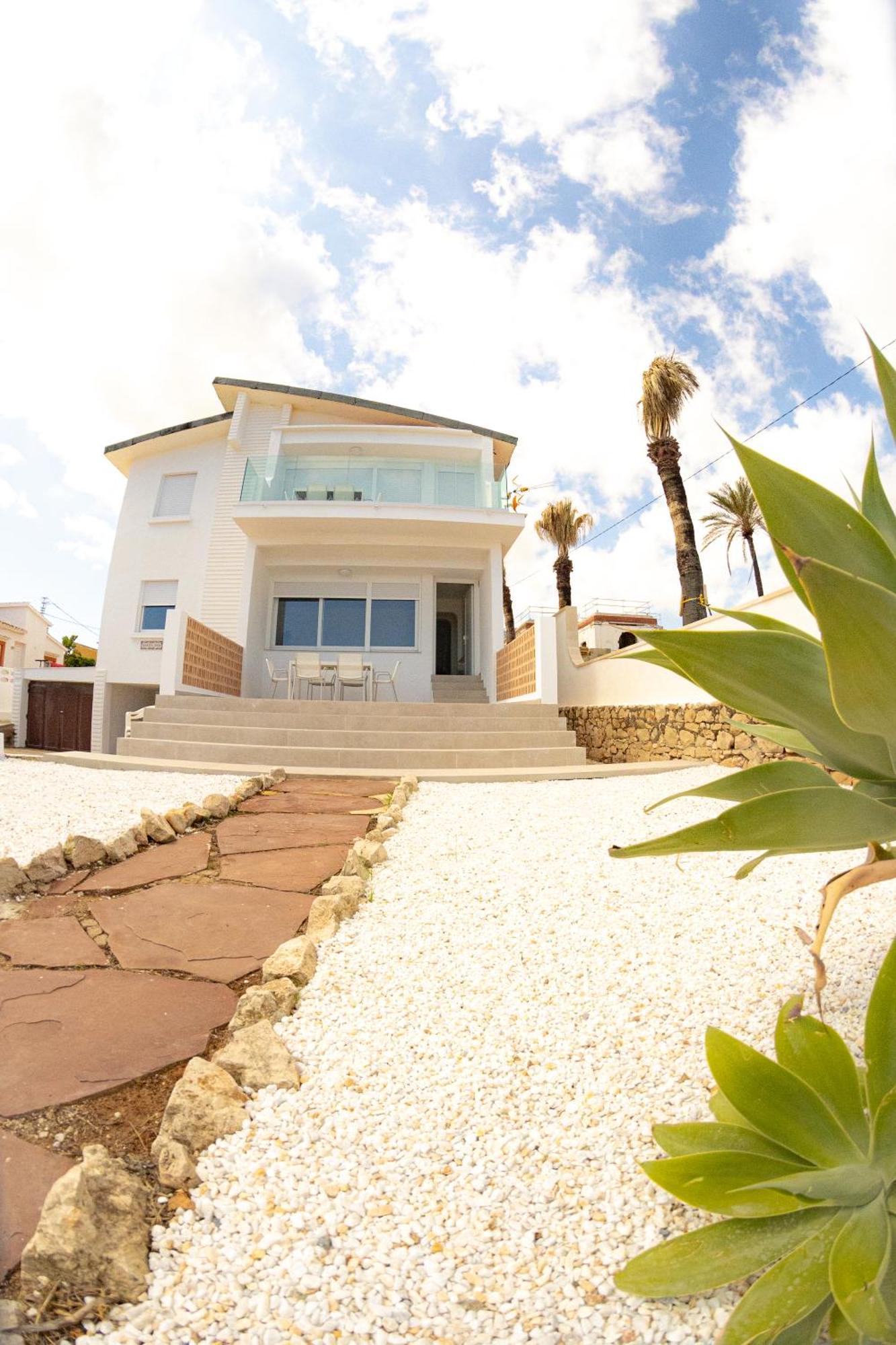 Vistas Y Terraza Panoramica Frente Al Mar En Denia, Las Rotas Extérieur photo